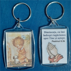 Breloc inel dublu, Dimineata eu imi indrept rugaciunea..